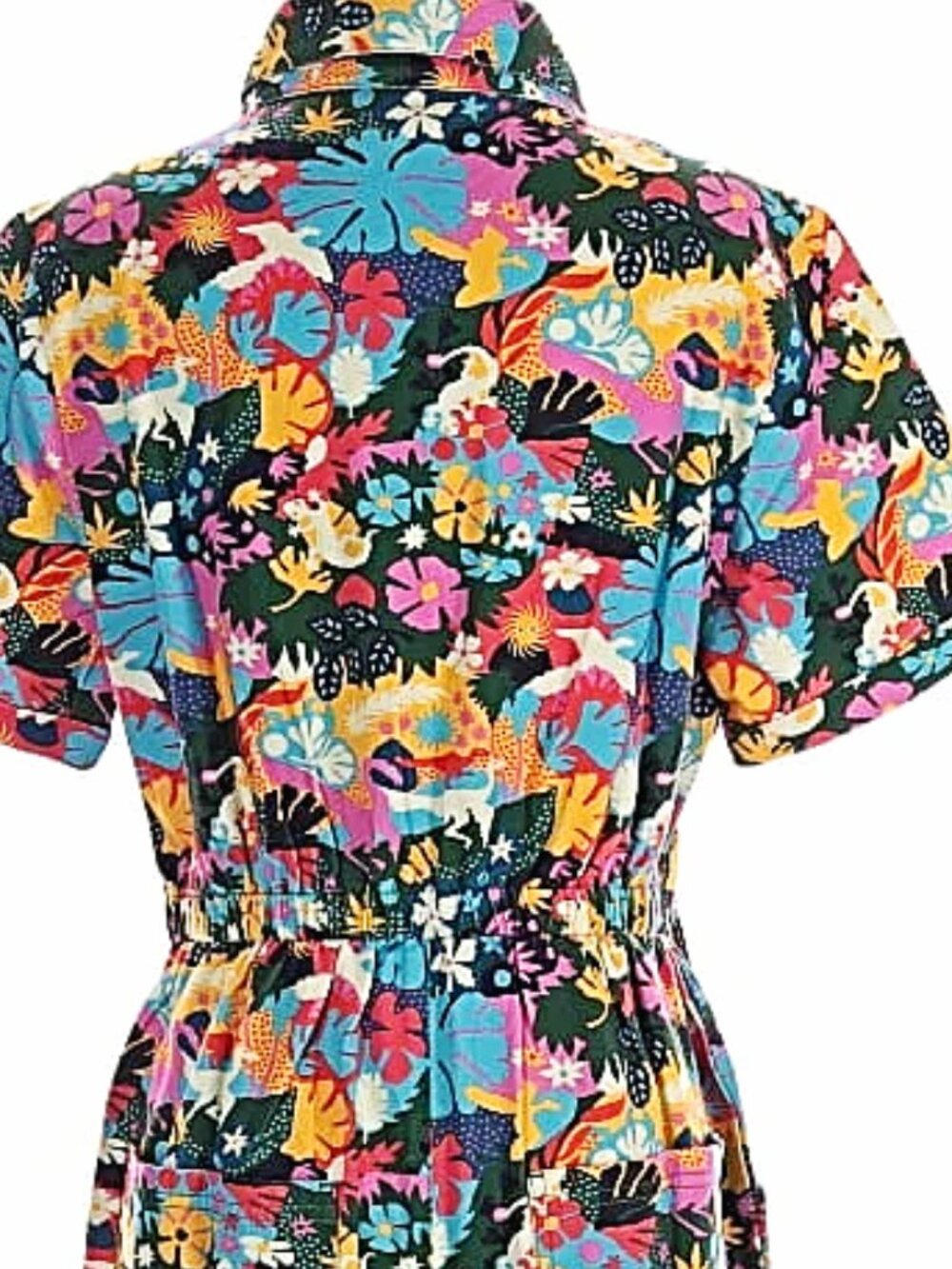 Lucy & Yak L.E. Ragan Jumpsuit Nick Liefhebber Dino Print UK 14 / US 10 NWOT - Picture 11 of 14
